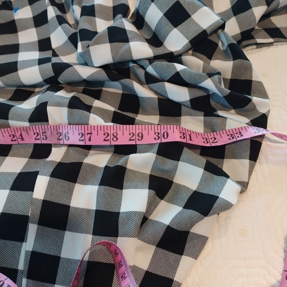 TORRID Studio Crepe Classic Shawl Collar Blazer Retro Gingham Torrid 6X US 30 - Picture 7 of 13